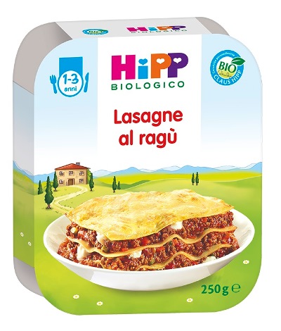 HIPP BIO LASAGNE AL RAGU VASCHETTA 250 G - farmanauta.it