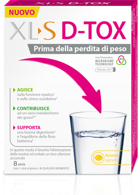 XLS D TOX 8 STICKPACK - farmanauta.it