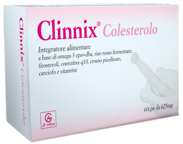 CLINNIX COLESTEROLO 60 CAPSULE 625 MG - farmanauta.it