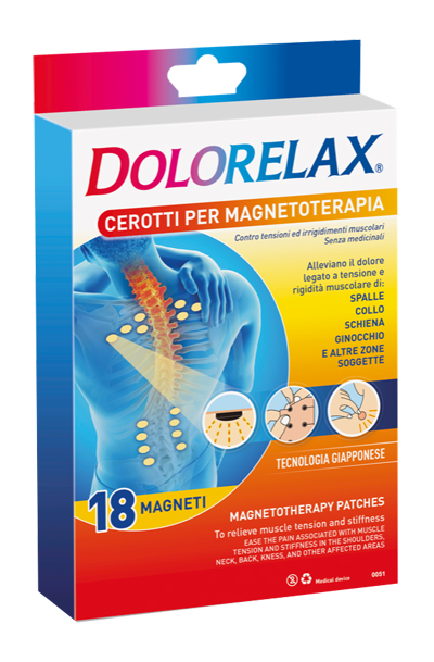 CEROTTO PER MAGNETOTERAPIA DOLORELAX 18 PEZZI - farmanauta.it