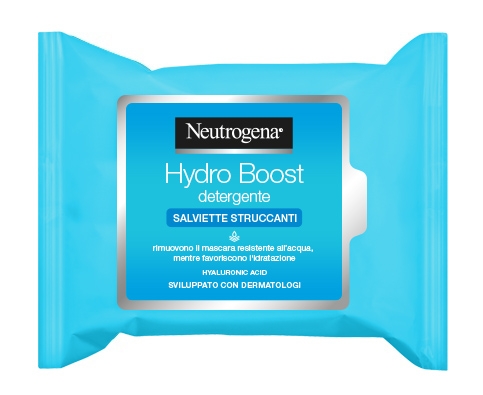 NEUTROGENA HYDRO BOOST SALVIETTE STRUCCANTI 25 PEZZI - farmanauta.it