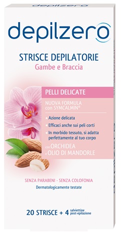 DEPILZERO STRISCE GAMBE BRACCIA 20 PEZZI - farmanauta.it