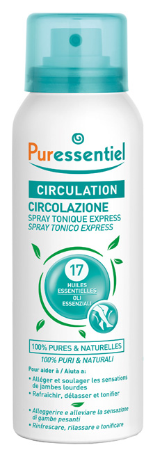PURESSENTIEL SPRAY TONICO EXPRESS CIRCOLAZIONE 100 ML - farmanauta.it