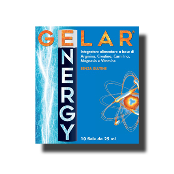 GELAR ENERGY 10 FIALE X 25 ML - farmanauta.it