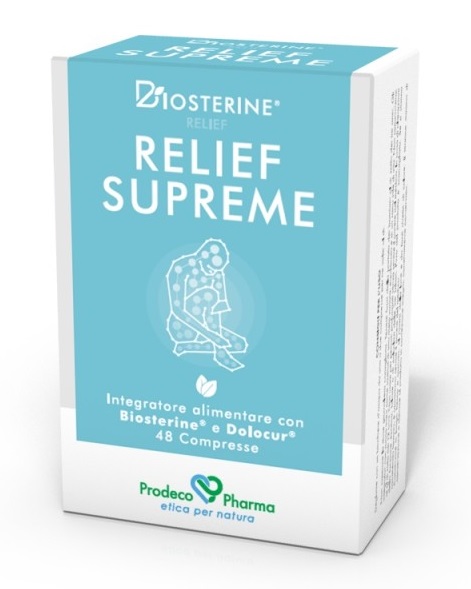 BIOSTERINE RELIEF SUPREME 48 COMPRESSE - farmanauta.it