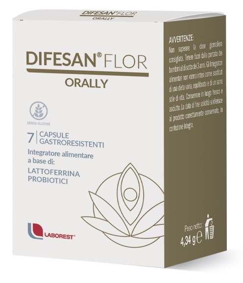 DIFESAN FLOR ORALLY 7 CAPSULE - farmanauta.it