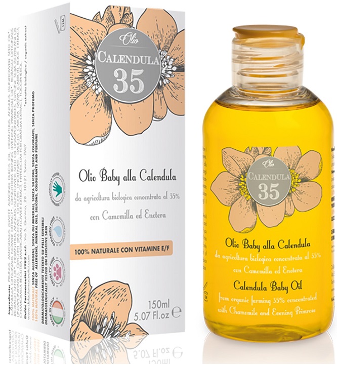CALENDULA 35 OLIO BABY 150 ML - farmanauta.it