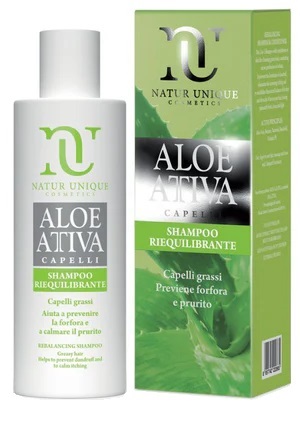 NATUR UNIQUE SHAMPOO ALOE ATTIVA RIEQUILIBRANTE 250 ML - farmanauta.it