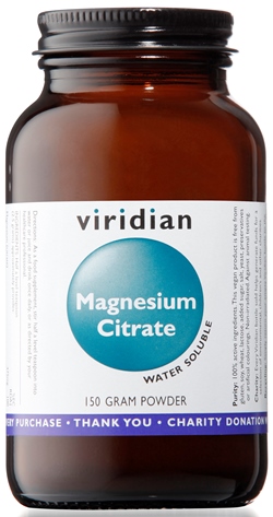 VIRIDIAN MAGNESIUM CITRATE POLVERE 150G VIRIDIAN MAGNESIO CITRATO - farmanauta.it