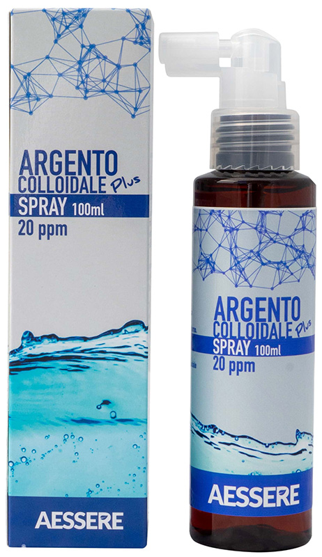 SILVER WATER ARGENTO COLLOIDALE 100 ML - farmanauta.it