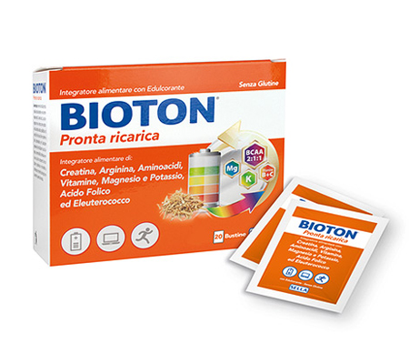 BIOTON PRONTA RICARICA 20 BUSTINE - farmanauta.it