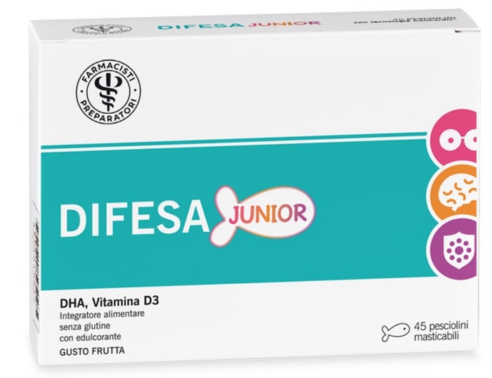 LFP DIFESA JUNIOR 45 PESCIOLINI MASTICABILI - farmanauta.it