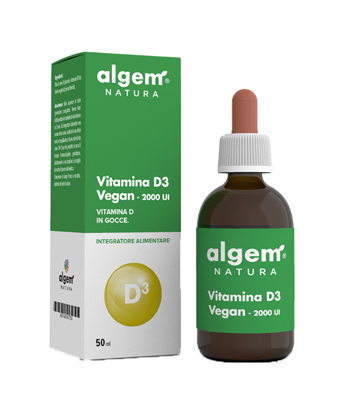VITAMINA D3 VEGAN 2000 UI 50 ML - farmanauta.it