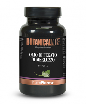 OLIO DI FEGATO DI MERLUZZO BOTANICAL MIX 60 PERLE - farmanauta.it