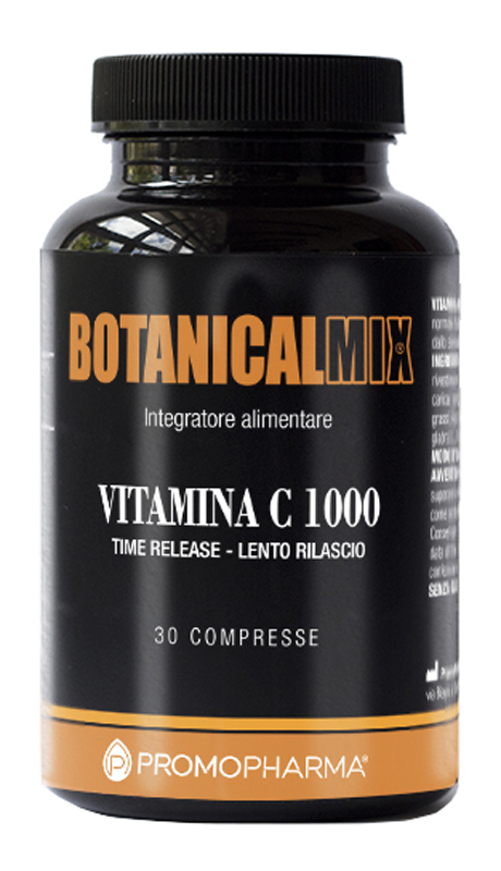 VITAMINA C 1000 BOTANICAL MIX 30 COMPRESSE - farmanauta.it