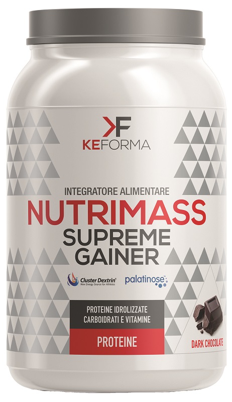 NUTRIMASS SUPREME GAINER DARK CHOCOLATE 1,5 KG - farmanauta.it