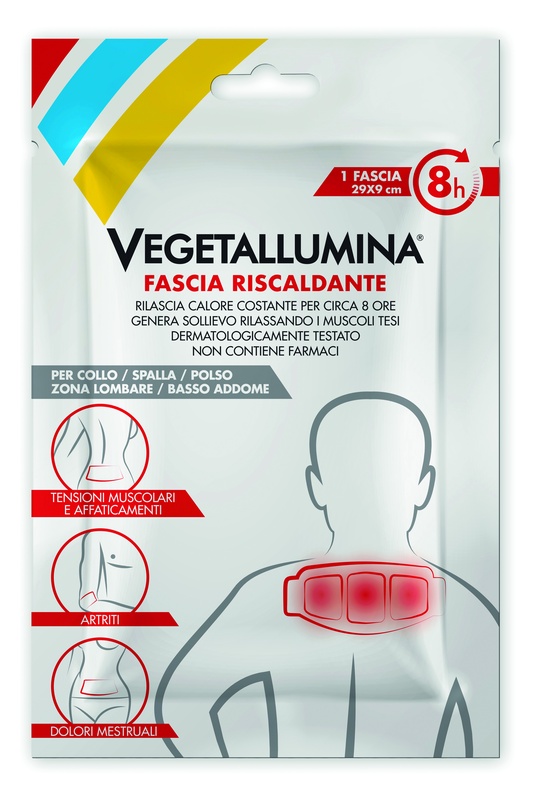 VEGETALLUMINA FASCIA RISCALDANTE 1 PEZZO - farmanauta.it