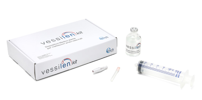 KIT VESSILEN 50 ML CON SIRINGA 50 ML, AGO E LUER LOCK ADAPTER - farmanauta.it