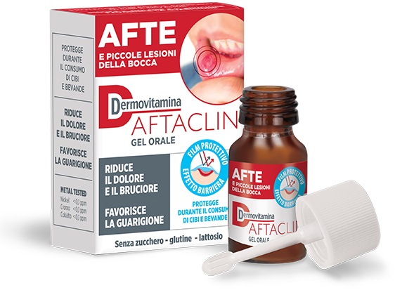 DERMOVITAMINA AFTACLIN GEL 7 ML - farmanauta.it