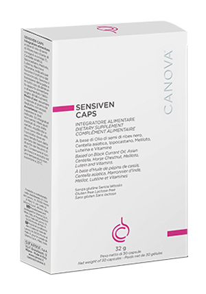 CANOVA SENSIVEN CAPS 30 COMPRESSE - farmanauta.it