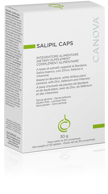 CANOVA SALIPIL CAPS 30 COMPRESSE NUOVA CONFEZIONE - farmanauta.it