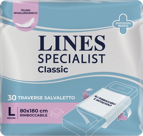 TRAVERSA LINES SPECIALIST CLASSIC 80X180 CM 30 PEZZI - farmanauta.it