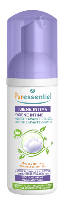 PURESSENTIEL MOUSSE IGIENE INTIMA 150 ML - farmanauta.it