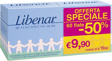 FIALE MONODOSE LIBENAR 60 PEZZI DA 5 ML - farmanauta.it