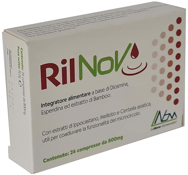 RILNOV 24 COMPRESSE 800 MG - farmanauta.it
