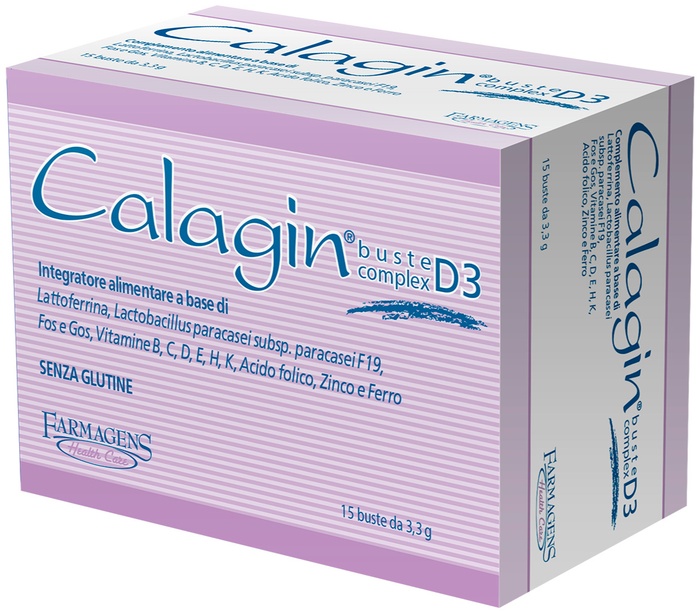 CALAGIN COMPLEX D3 15 BUSTE - farmanauta.it