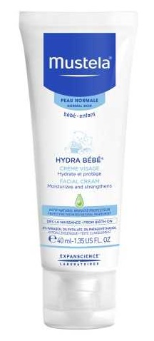 MUSTELA HYDRA BEBE' CREMA VISO 24H 40 ML - farmanauta.it