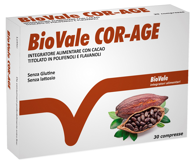 BIOVALE COR-AGE 30 COMPRESSE - farmanauta.it