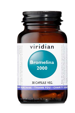 VIRIDIAN BROMELINA 2000 30 CAPSULE - farmanauta.it