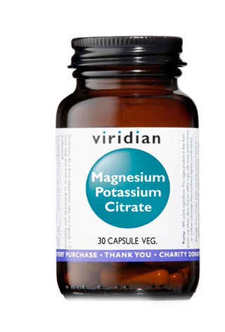 VIRIDIAN MAGNESIUM POTASSIUM CITRATE 30 CAPSULE VIRIDIAN MAGNESIO POTASSIO CITRATO - farmanauta.it
