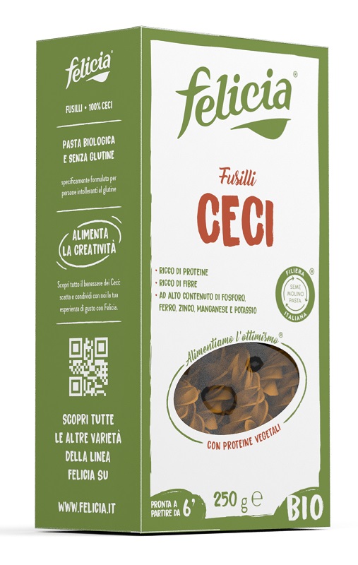 FELICIA BIO FUSILLI CECI 250 G - farmanauta.it