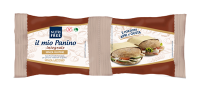 NUTRIFREE IL MIO PANINO INTEGRALE 2 X 90 G - farmanauta.it
