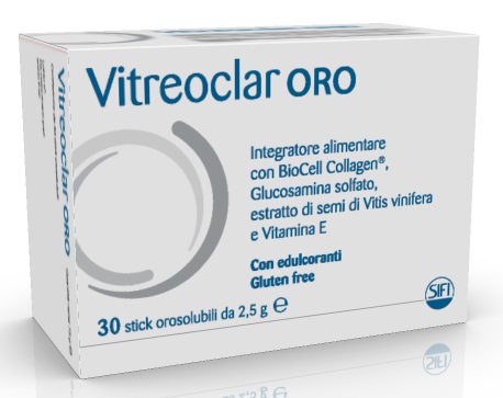 VITREOCLAR ORO 30 BUSTINE OROSOLUBILI DA 2,5 G - farmanauta.it
