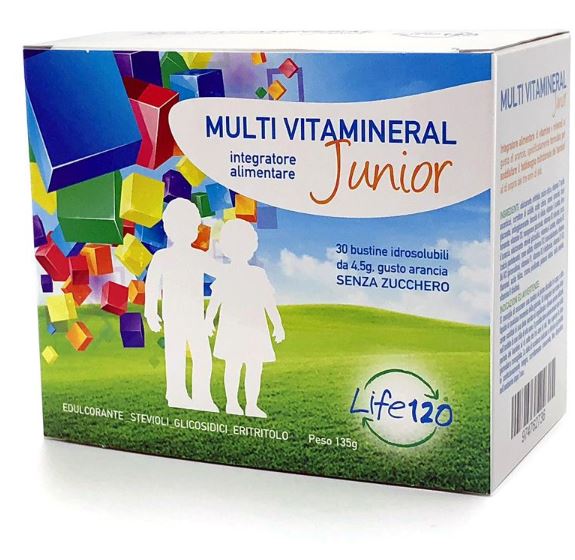 MULTI VITAMINERAL JUNIOR 30 BUSTINE - farmanauta.it