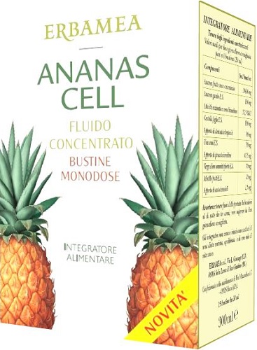 ANANAS CELL FLUIDO CONCENTRATO 15 BUSTINE 20 ML - farmanauta.it