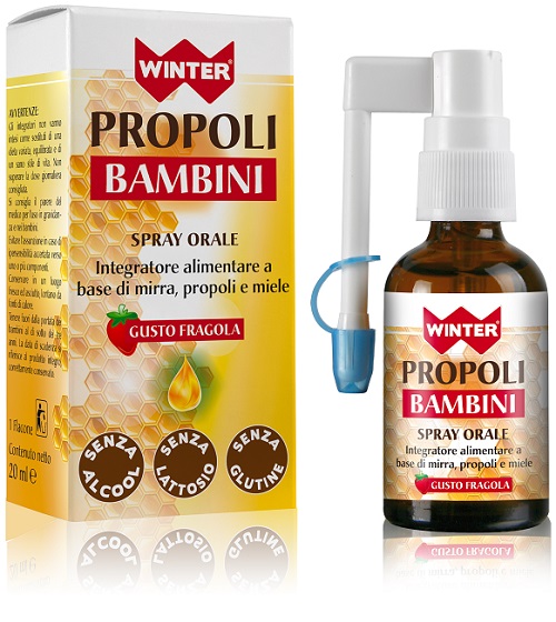 WINTER PROPOLI SPRAY BAMBINI 20 ML - farmanauta.it