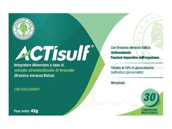 ACTISULF 600MG 30 COMPRESSE MASTICABILI - farmanauta.it