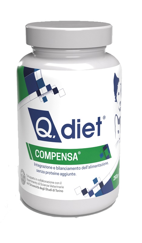 COMPENSA Q DIET POLVERE 250 G - farmanauta.it