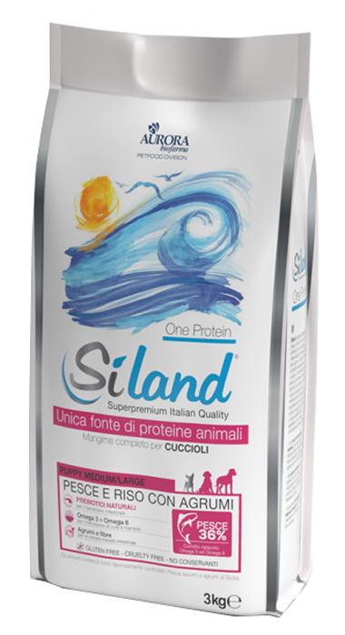 SILAND PUPPY MEDIUM/LARGE PESCE 3 KG - farmanauta.it