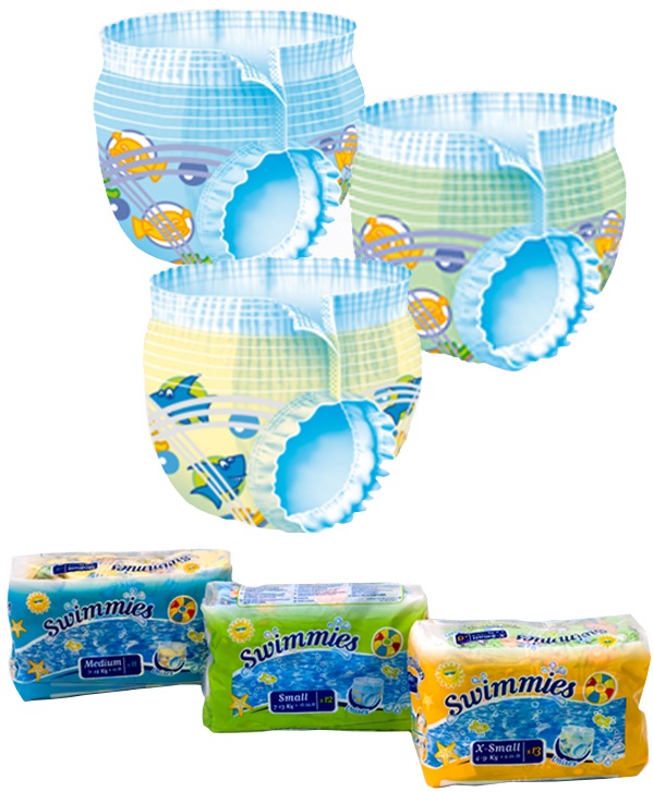 SWIMMIES PANNOLINO PANTS S3 12 KG+ TAGLIA M 11 PEZZI - farmanauta.it