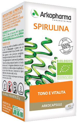 ARKO CAPSULE SPIRULINA BIO45 CAPSULE - farmanauta.it
