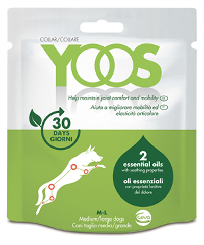 YOOS COLLARE CANE TAGLIA MEDIUM/LARGE A BASE DI OLI ESSENZALI - farmanauta.it