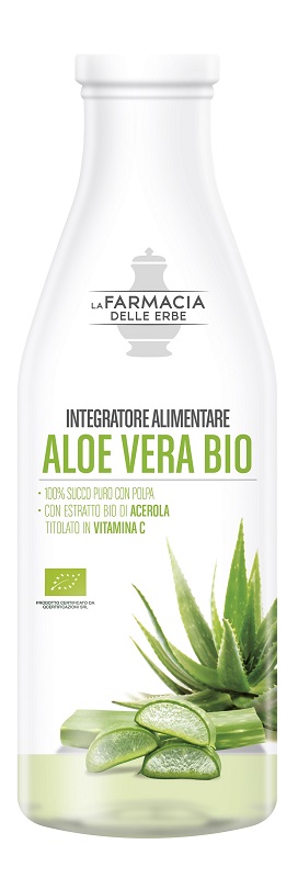 FARMACIA DELLE ERBE ALOE VERA SUCCO PURO BIO 1000 ML - farmanauta.it
