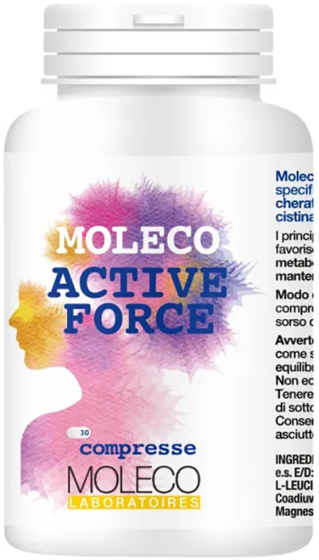 MOLECO ACTIVE FORCE 30 COMPRESSE - farmanauta.it