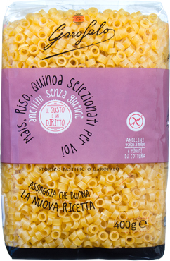 GAROFALO ANELLINI SENZA GLUTINE 400 G - farmanauta.it