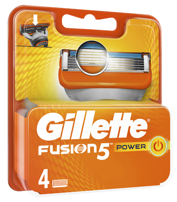 GILLETTE FUSION POWER LAME 4 PEZZI - farmanauta.it